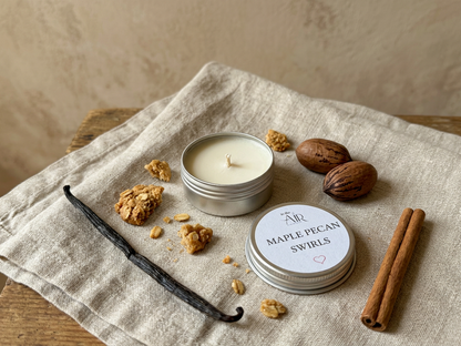Maple Pecan Swirls – 10g Candle Sample
