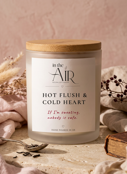 Hot Flush & Cold Heart Candle