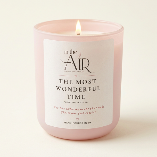 The Most Wonderful Time Soy Candle