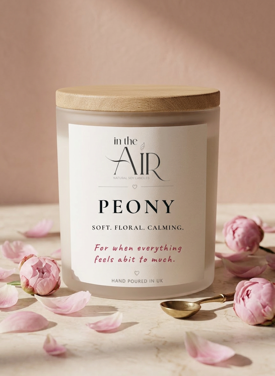 Peony Candle