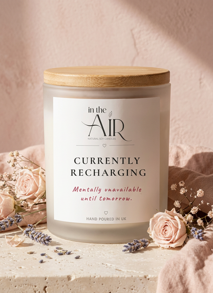 Currently Recharging Candle