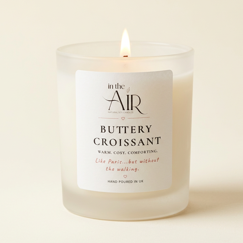 Buttery Croissant Soy Candle