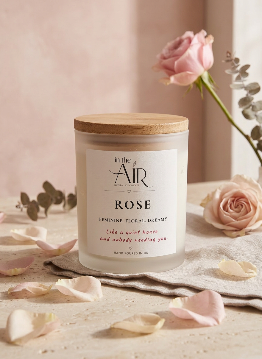 Rose Candle