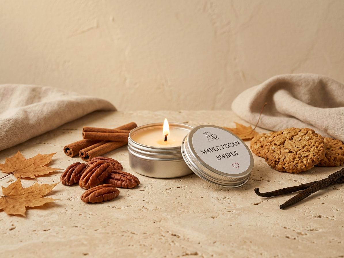 Maple Pecan Swirls – 10g Candle Sample