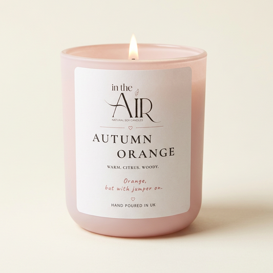 Autumn Orange Soy Candle