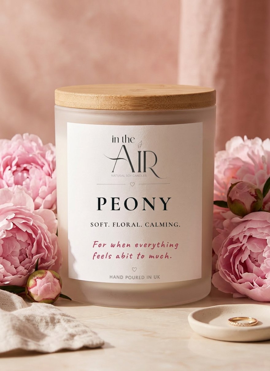 Peony Candle