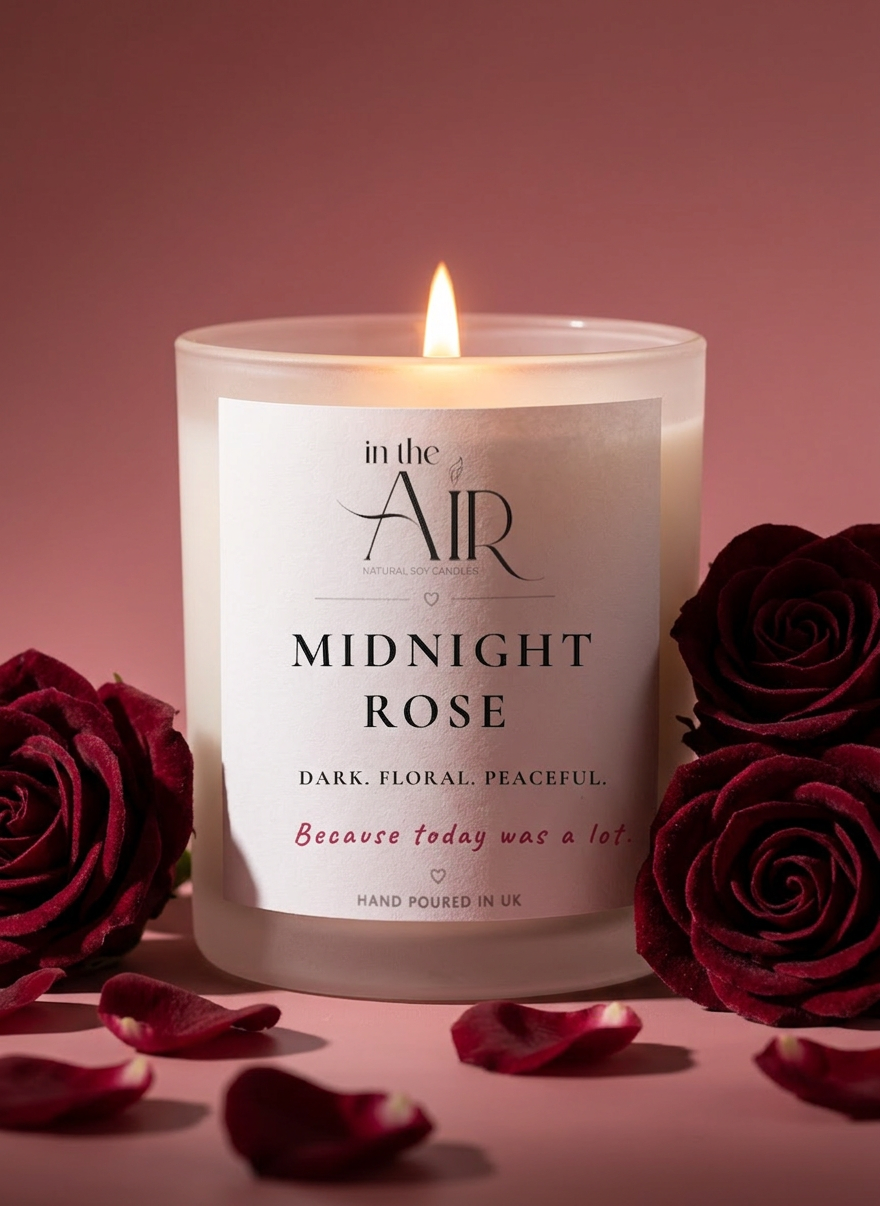 Midnight Rose Candle