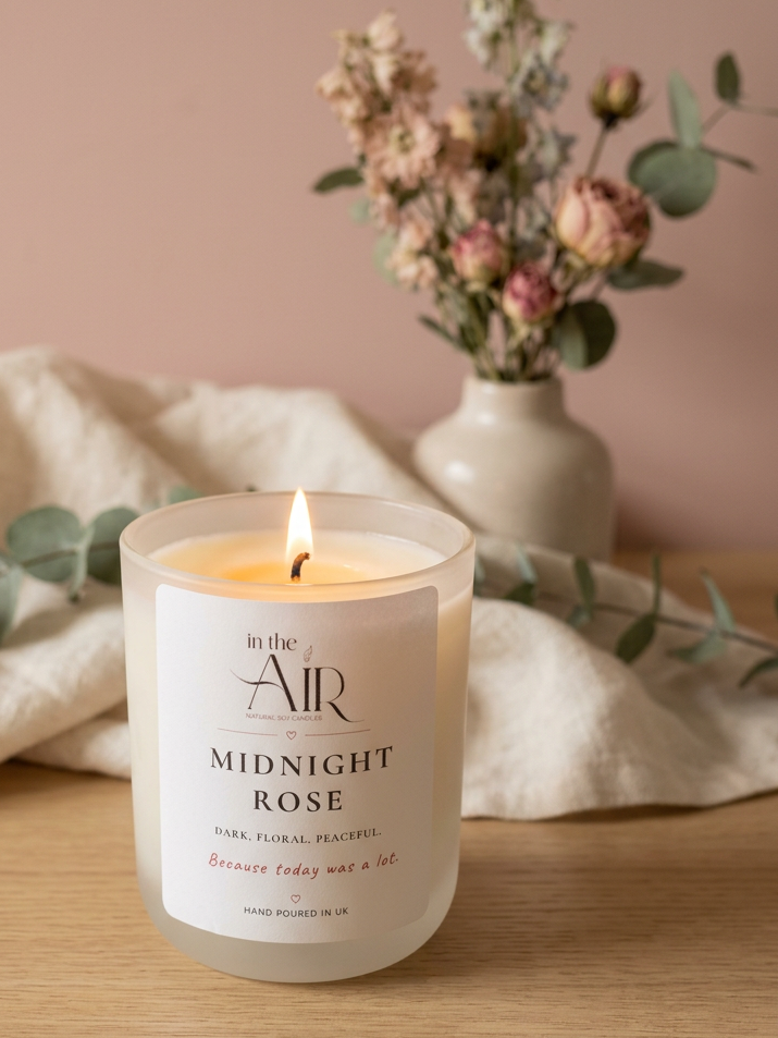 Midnight Rose Soy Candle